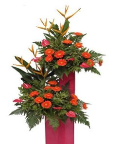 Prosperity Conratulatory Flower Stand Singapore