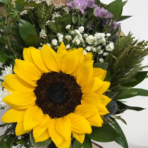 Surprise Sunflower Bouquet - Image 4