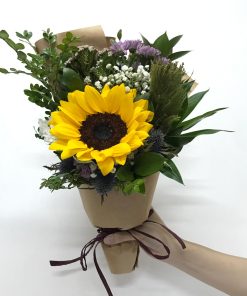 sunflower bouquet by farm florist singapore (8)