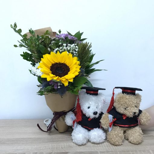 sunflower bouquet by farm florist singapore (8)