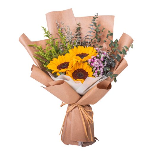 Surprise Sunflower Bouquet - Image 14