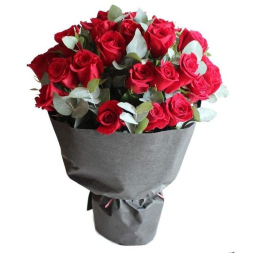 erika rose bouquet by farm florist