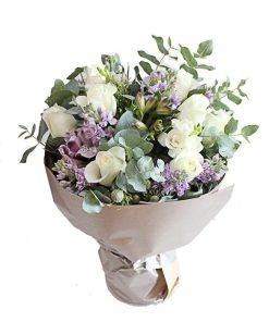 lexi rose bouquet by farm florist