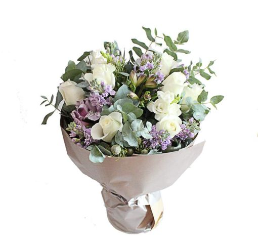lexi rose bouquet by farm florist
