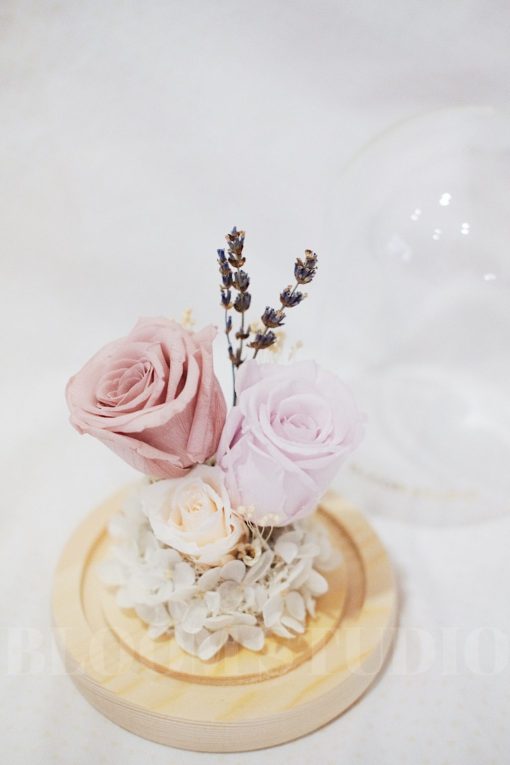 Timeless Grace – Light Pink & White Dome - Image 7