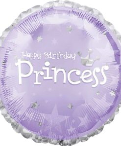 Express Yourself Birthday Princess Holographic Balloon