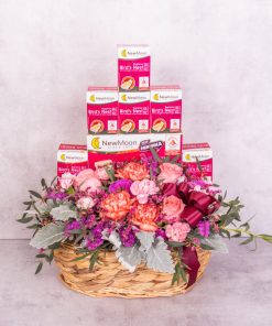 Devotion - Hamper with New Moon Bird's Nest by farm florist
