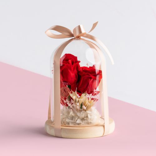 Preserved Flower Dome by Farmflorist