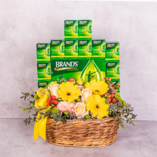 wellness hamper by farm florist