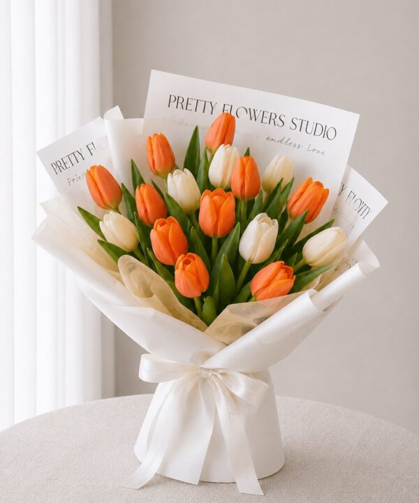Lovely Tulips Charm Bouquet