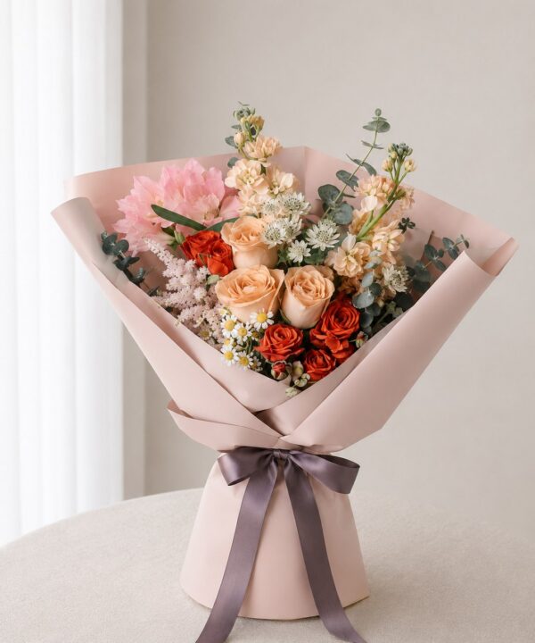 Luxe Rose Glow Bouquet