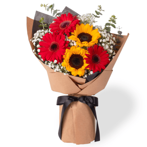 Harmony of Blue Gems Bouquet - Image 5