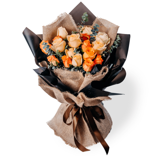 Harmony of Blue Gems Bouquet - Image 6
