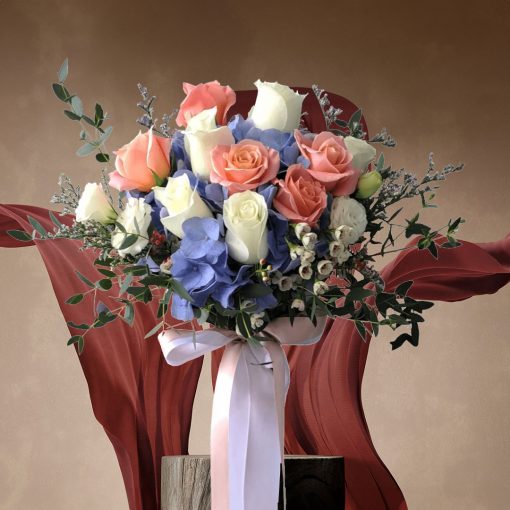 Blushing Bride Bridal Bouquet - Image 3