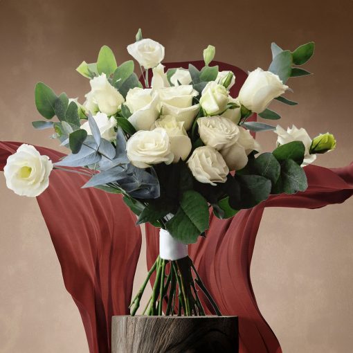 Blushing Bride Bridal Bouquet - Image 4