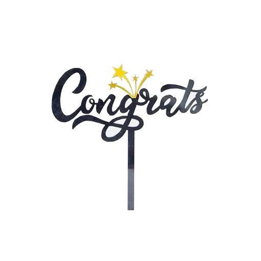 Congrats Bouquet Topper