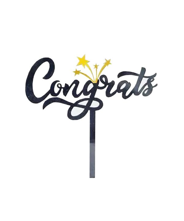 Congrats Bouquet Topper