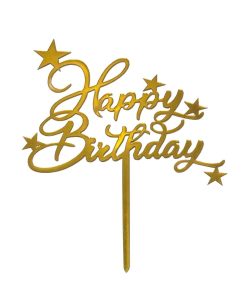 Happy Birthday Bouquet Topper