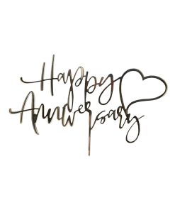 Happy Anniversary Bouquet Topper