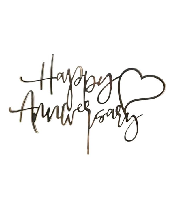 Happy Anniversary Bouquet Topper