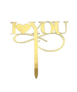 I Love You Bouquet Topper