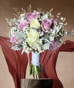 Lavender Lullaby: Lavender and Lilac Themed: Lavender Mist Bridal Bouquet
