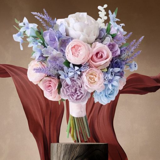 Lavender Lullaby: Lavender and Lilac Themed: Lilac Serenade Bridal Bouquet