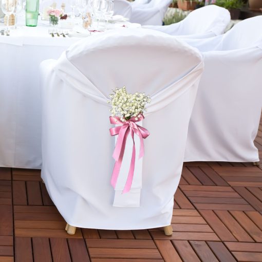Lavender Lullaby: Lavender and Lilac Bridal Themed Wedding Chair Posy - Image 7