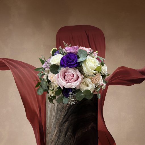 Lavender Lullaby: Lavender and Lilac Themed: Elegant Lavender Centrepiece