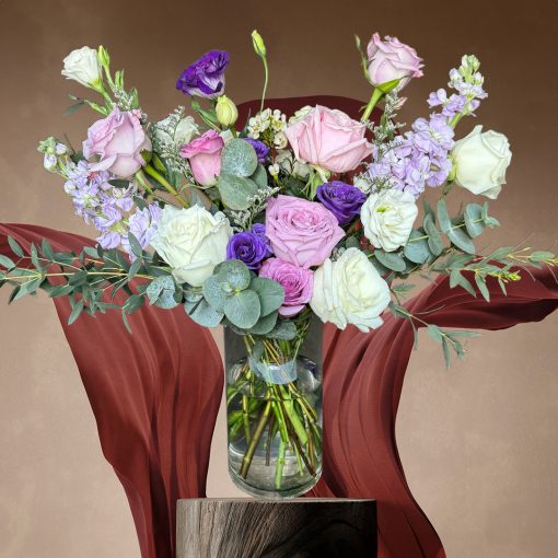 Lavender Lullaby: Lavender and Lilac Themed: Lilac Fantasy Vase Arrangement