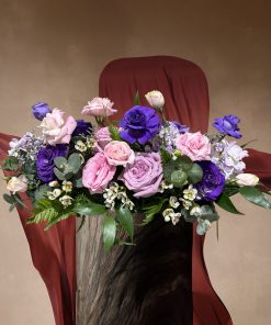 Lavender Lullaby: Lavender and Lilac Themed: Lilac Horizon Centrepiece