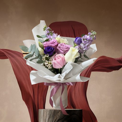 Lavender Lullaby: Lavender and Lilac Themed: Lilac Vision Parents Bouquet