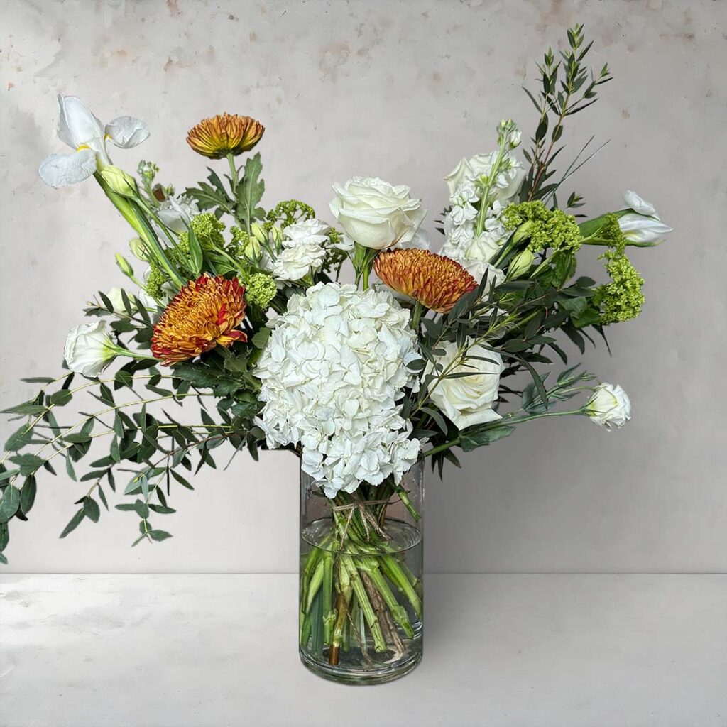 Sunset Harmony Ultra Premium Vase Arrangement - Vase by FARM Florist ...