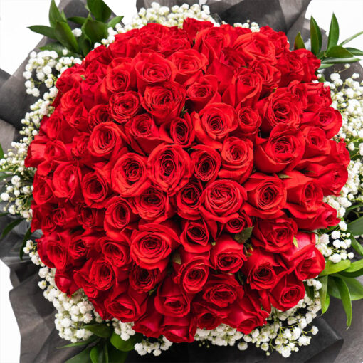 99 Roses Bouquet - Image 4