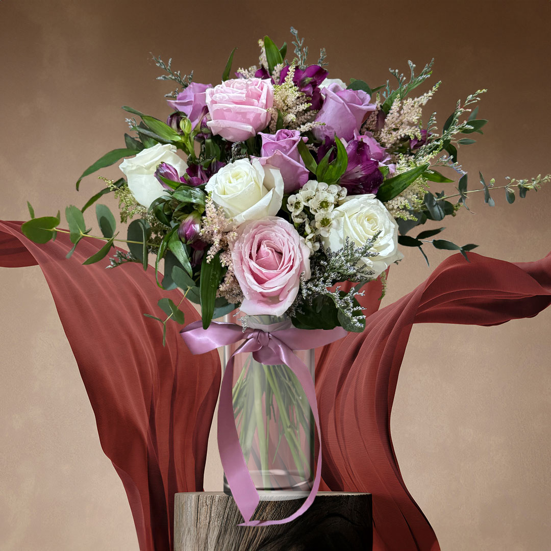 Celestial Grace Vase Arrangement – HARI RAYA SPECIAL