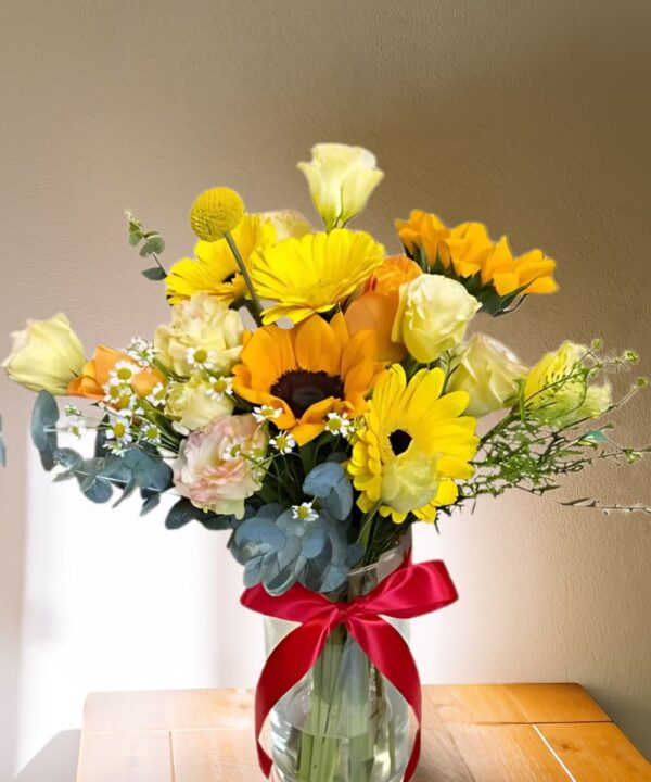 Courage Vase Arrangement - Vase