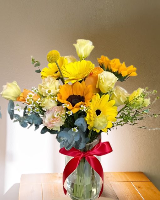 Courage Vase Arrangement - Vase