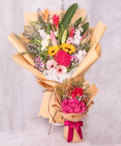 Giant surprise bouquet by farmflorist 2