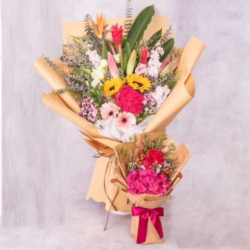 Giant surprise bouquet by farmflorist 2