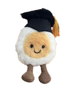 Graduation Egg Plush Toy