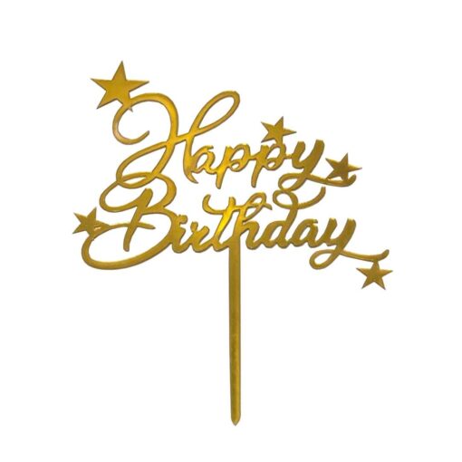 Happy Birthday Bouquet Topper