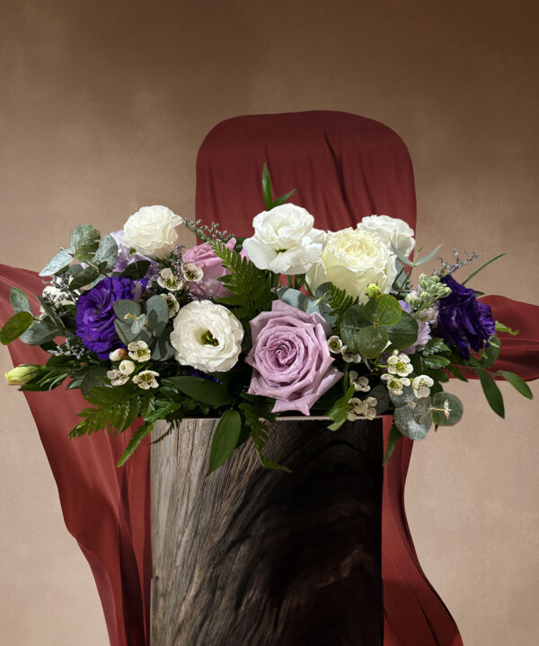 Lavender Lullaby: Lavender and Lilac Themed: Lavender Blossoms Centrepiece