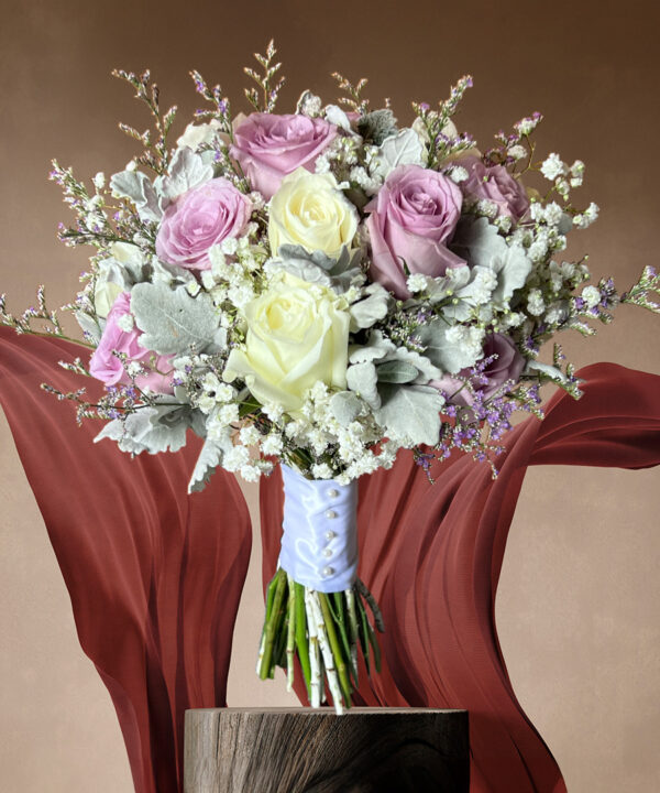 Lavender Lullaby: Lavender and Lilac Themed: Lavender Mist Bridal Bouquet