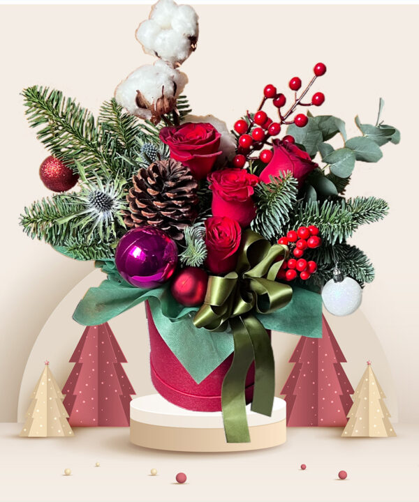 Noel Bloom Christmas Arrangement