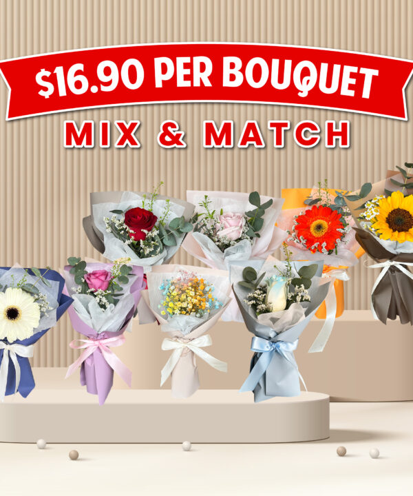Premium Single Stalk Series ($16.90/Bouquet)