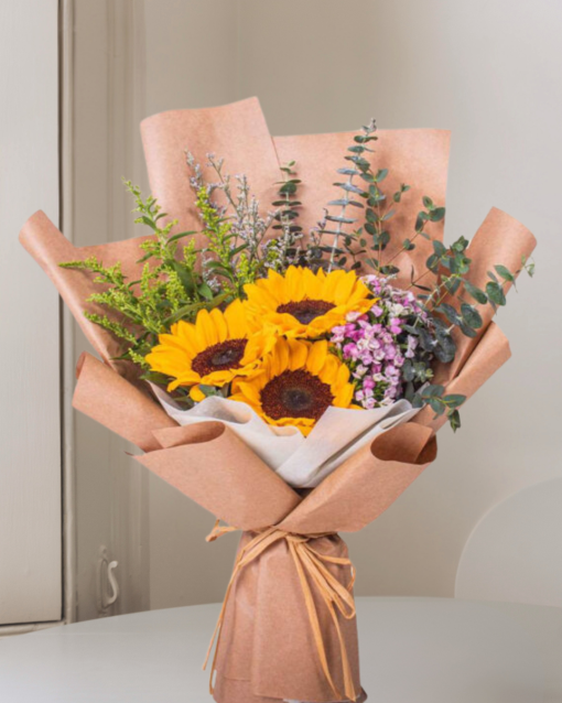 Surprise Sunflower Bouquet - Image 16