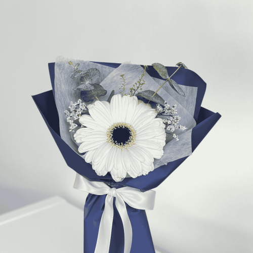 Pure Heart - Single Stalk Bouquet