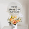 Queens Choice Hot Air Balloon Flower Arrangement