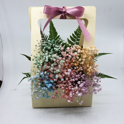 Rainbow Baby's Breath Bloom Box - Image 12