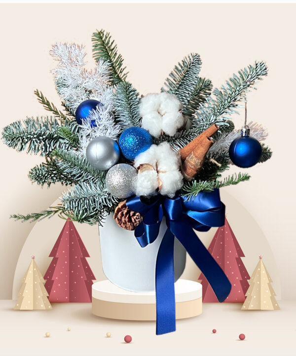 Snowy Grace Christmas Arrangement